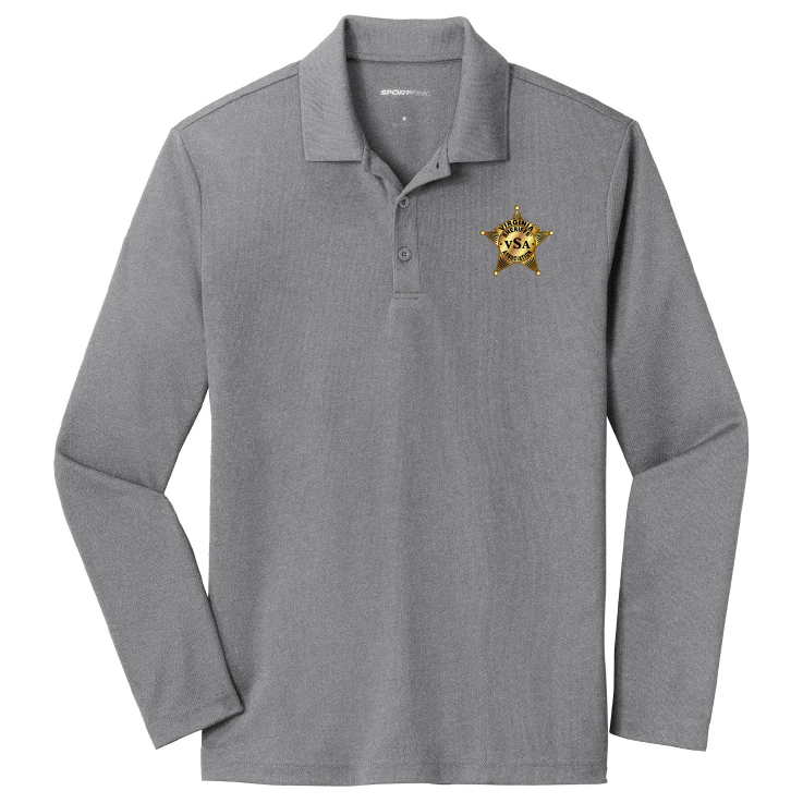 Sport-Tek PosiCharge Racer Mesh L/S Polo - VSA