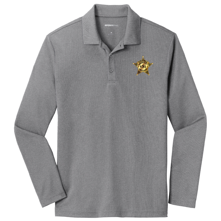 Sport-Tek PosiCharge Racer Mesh L/S Polo - VSI