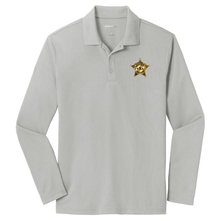 Sport-Tek PosiCharge Racer Mesh L/S Polo - VSA