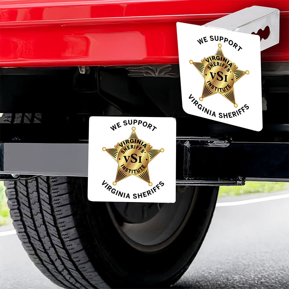 Metal Trailer Hitch Cover - VSI