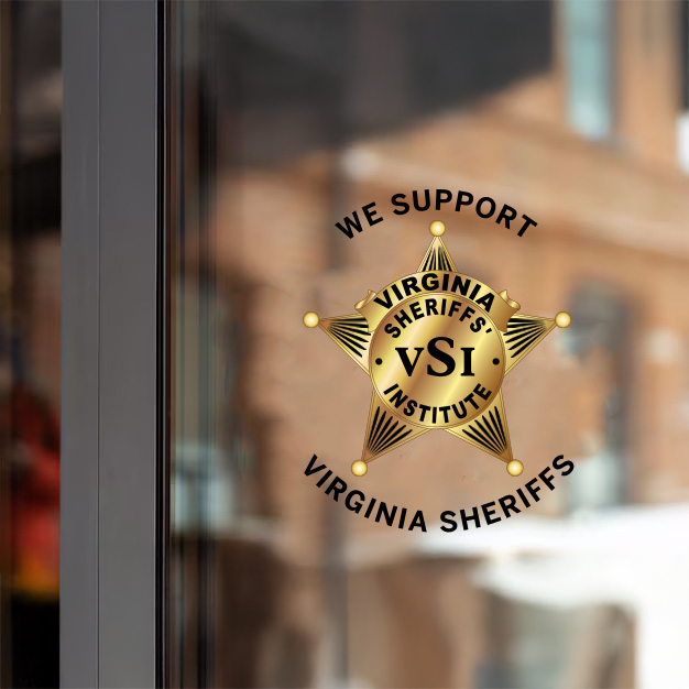 Clear Removable Window Sticker - 3” Round - VSI